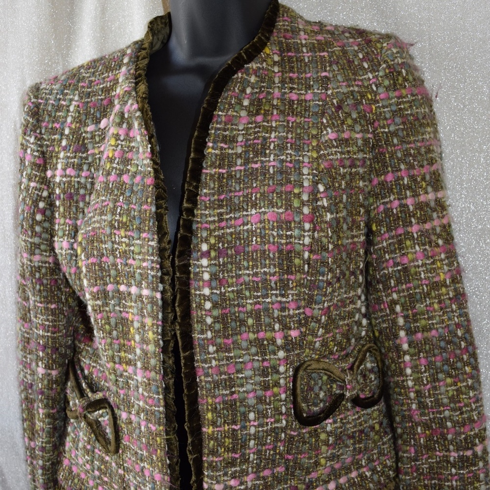 I.N.C. Cropped Blazer Jacket Size 4